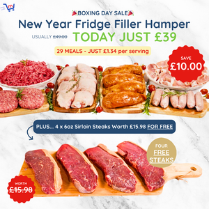 New Year Fridge Filler + FOUR FREE Sirloins