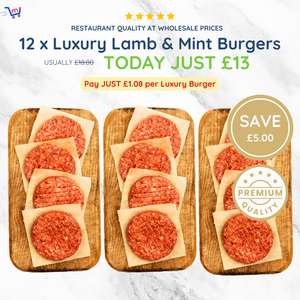 Luxury Lamb & Mint Burger Bundle