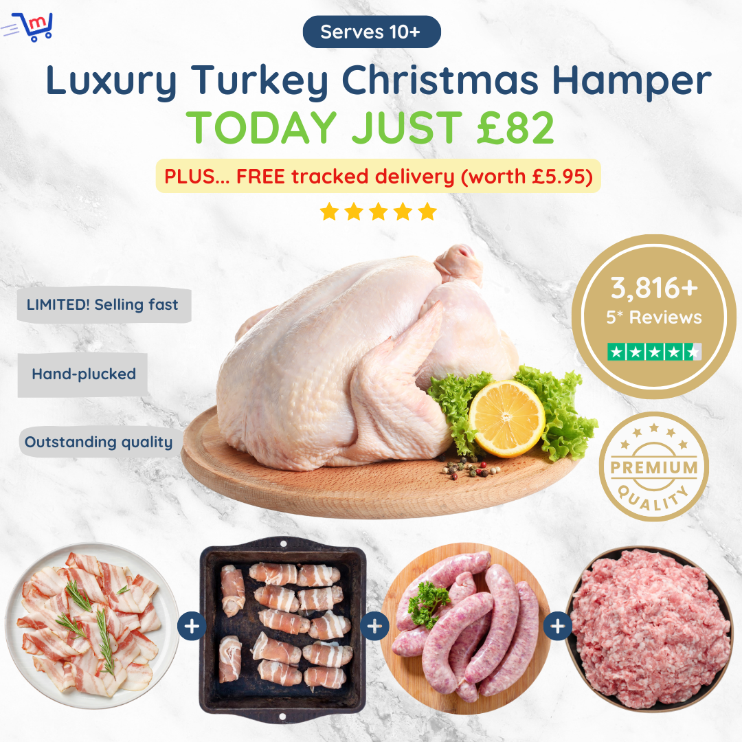 Luxury Whole Turkey Christmas Hamper