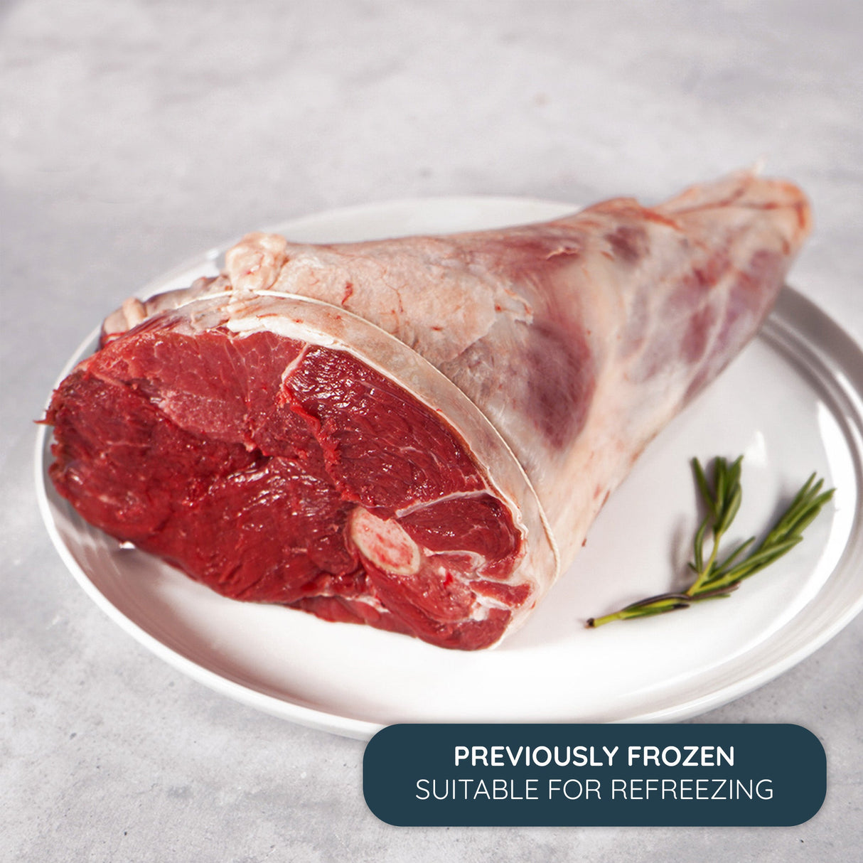 Half Lamb Leg 1kg-1.3kg ( Frozen)