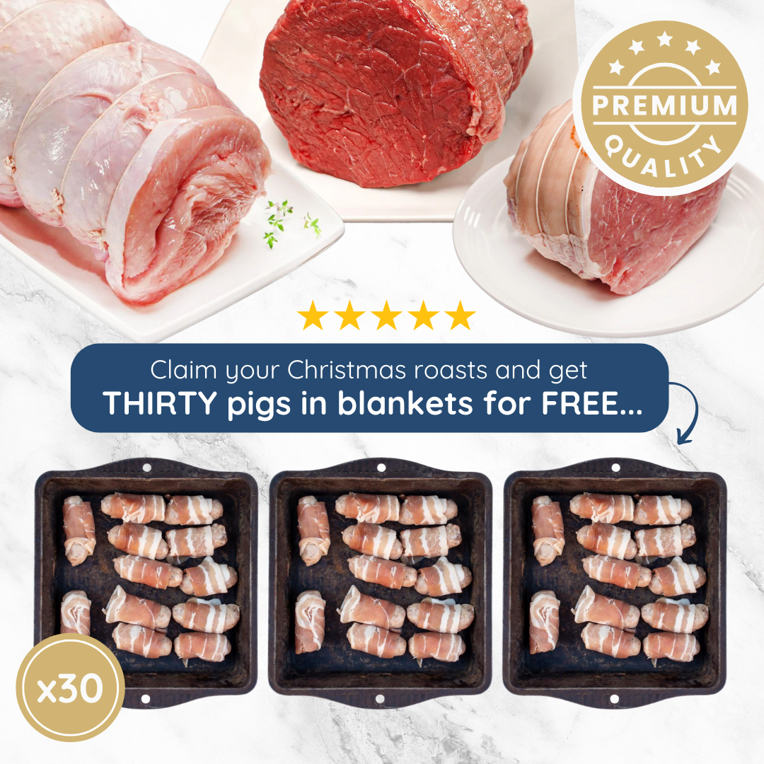 Festive Hamper + 30 Pigs In Blankets FREE