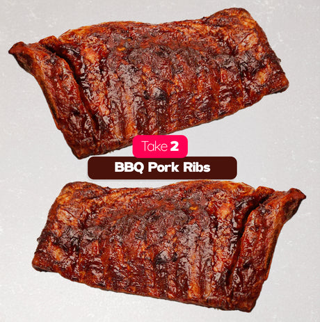 Take 2 Large BBQ Pork Ribs Bundle Meatsupermarket.com