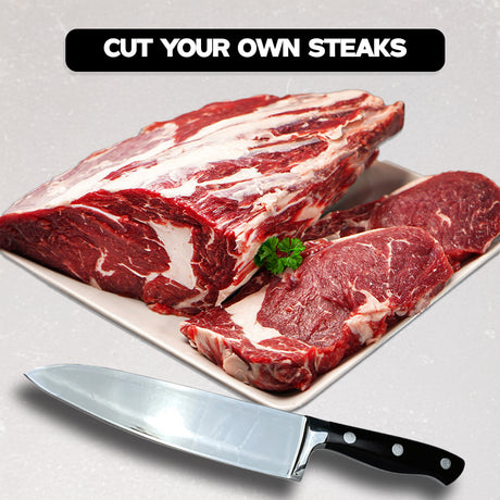 Whole Brazilian Gaucho Rib-eye 1.6-2kg (Frozen) Bundle meatsupermarket