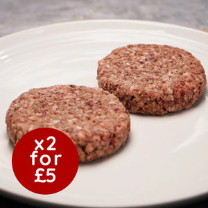 Dry Aged Beef Burger 2x4oz Beef Meatsupermarket.com