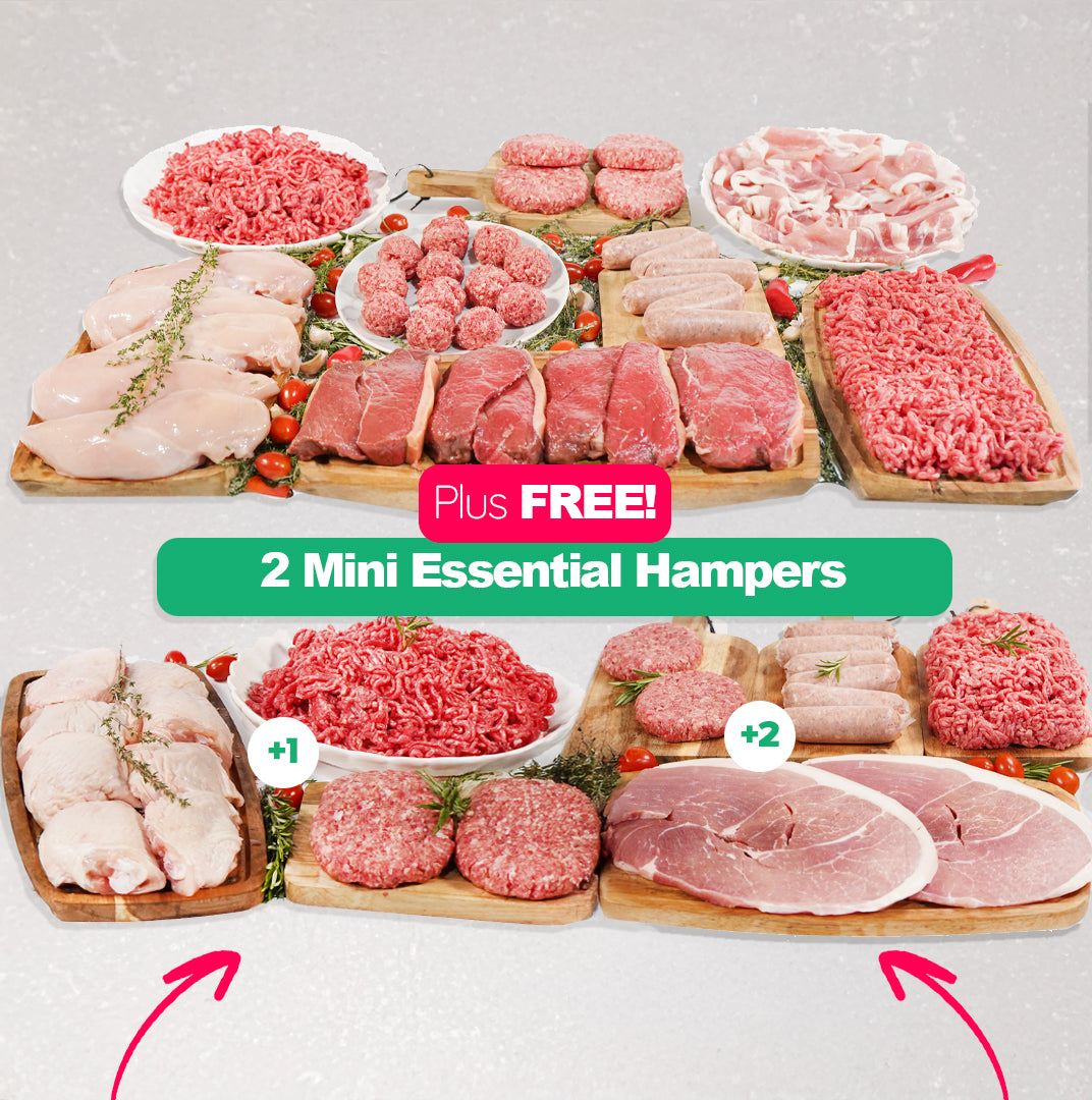 Buy one saver hamper and get TWO hampers FREE! Bundle Meatsupermarket.com