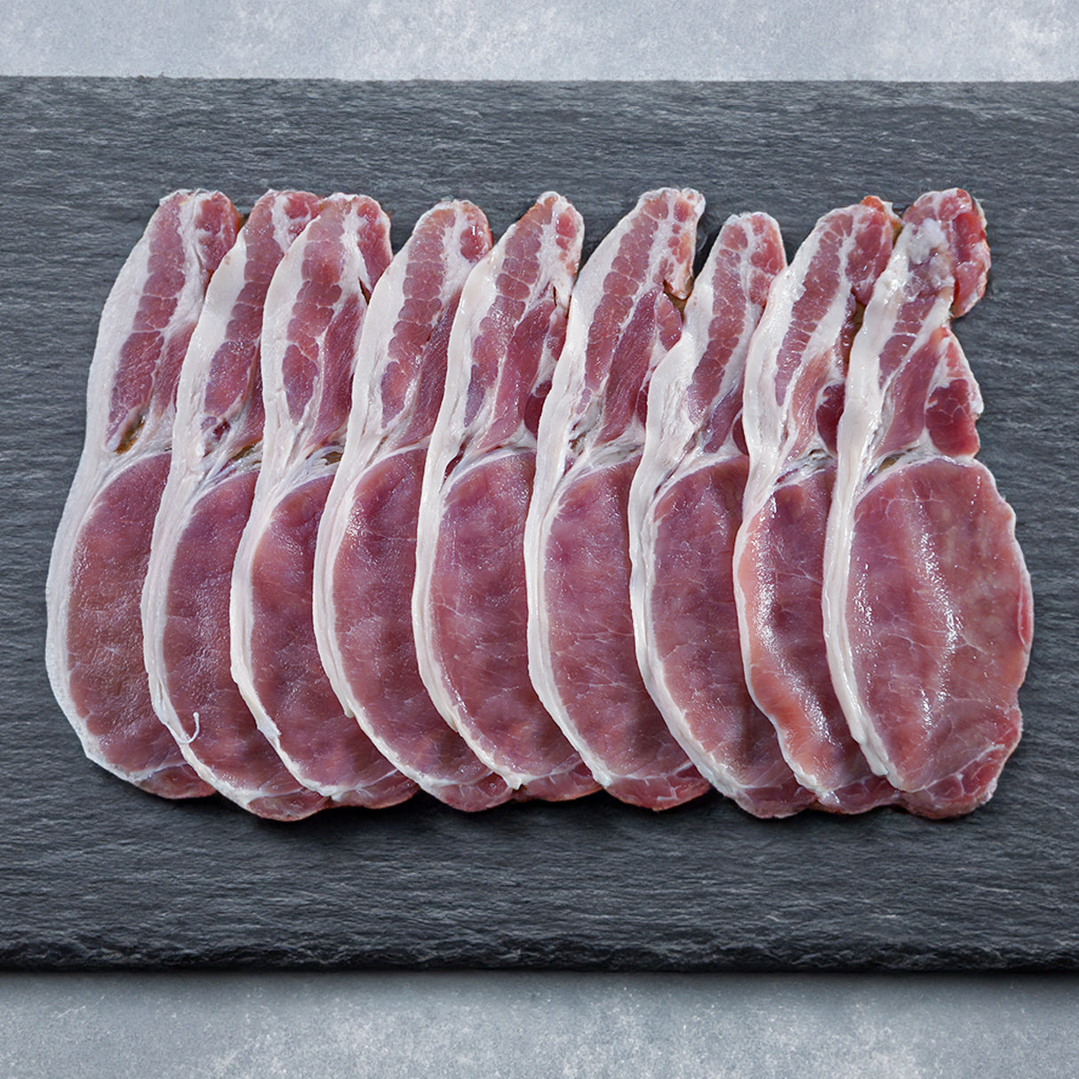 Unsmoked Back Bacon 454g Pork meatsupermarket