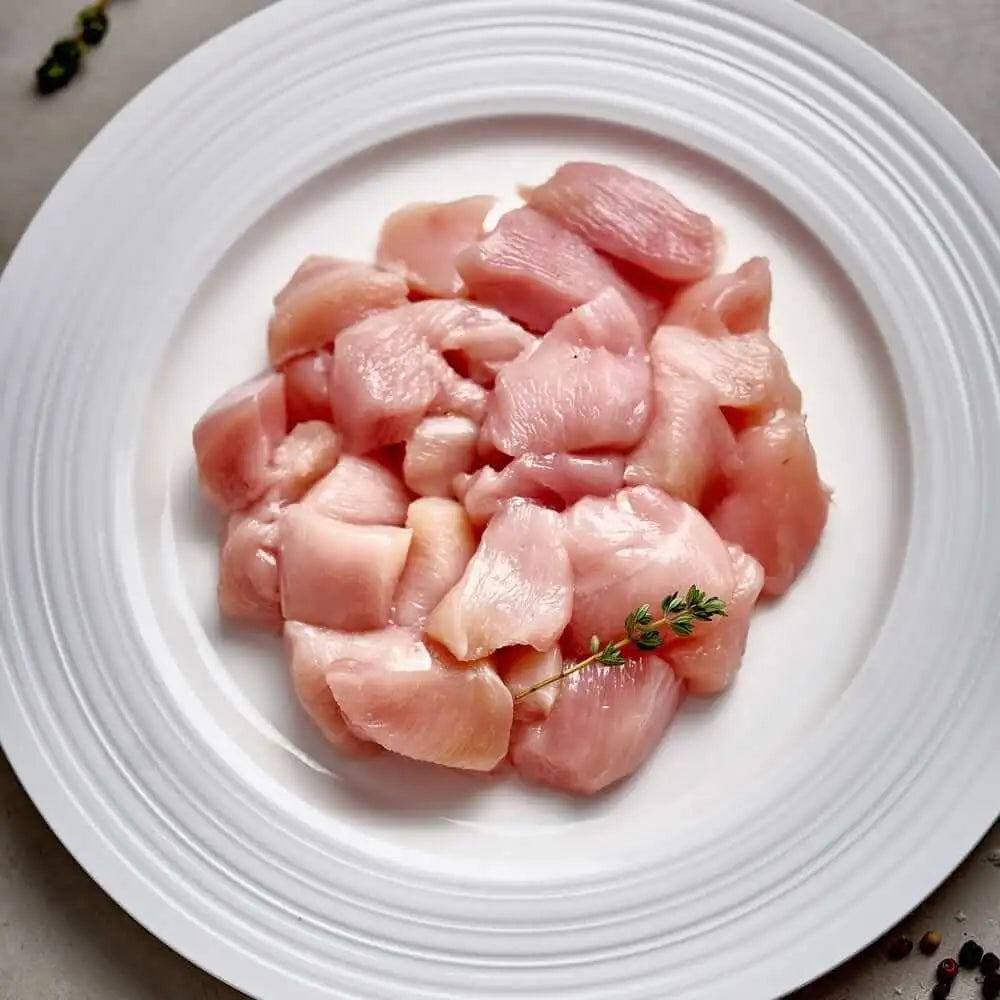 Diced Chicken Breast 1kg Chicken meatsupermarket