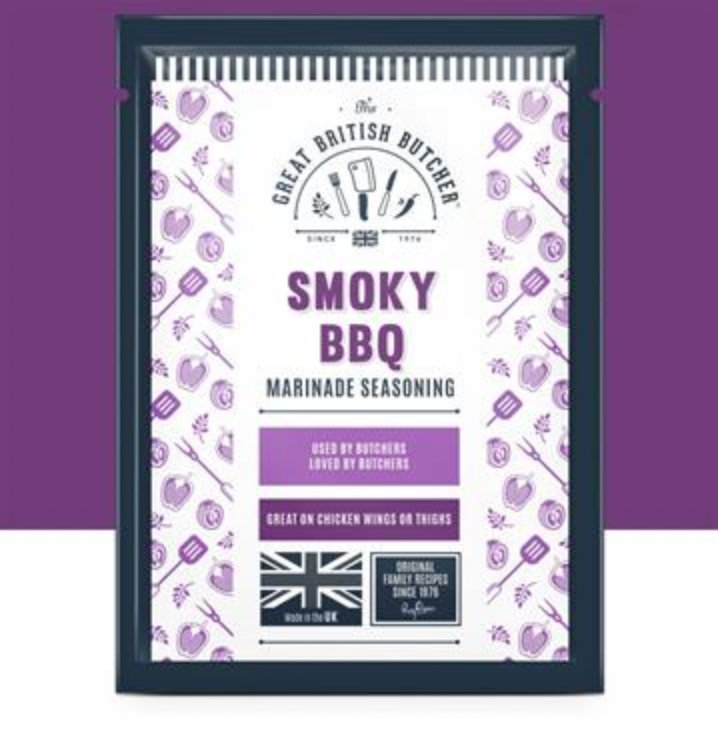 GBB Smoky BBQ Sachet 35g Marinade meatsupermarket.com